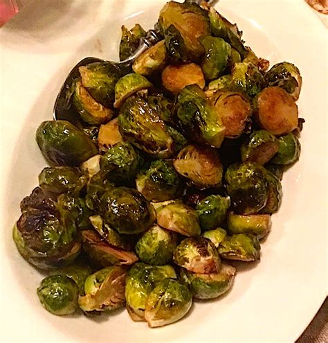 Roasted Brussel Sprouts With Balsamic And Maple Syrup Chef Silviachef Silvia