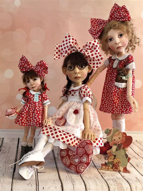 Stella Valentine Trio In 2020 Pretty Dolls Vintage Dolls Bjd Dolls