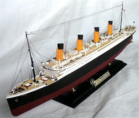 Pin On Hobby Lobby Rms Titanic White Star Line Model Ship