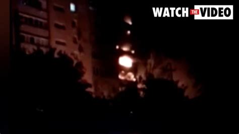 Russia Plane Crash Residential Building On Fire As Military Jet Crashes In City Of Yeysk News