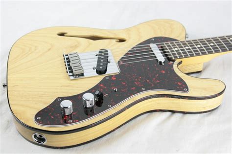 1997 Fender 90s Telecaster Thinline Natural Guitars Electric Semi