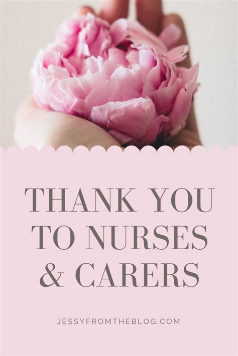 Heres A Thank You To Nurses And Carers Carer Nurse Thank You Nurses