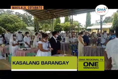 One Mindanao Kasalang Barangay One Mindanao Gma Regional Tv