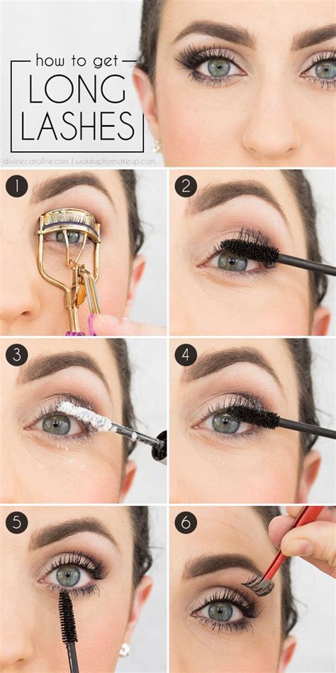 how to apply false lashes for the first time with pictures