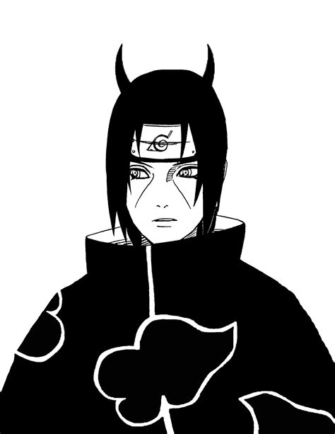Itachi Black And White Wallpapers Wallpaper Cave