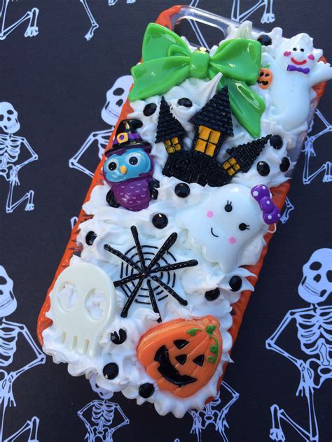 Decoden Spooky Iphone 5s Case Made By Me Decoden Case Halloween