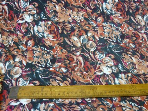 10mts Multi Floral Stretch Fabric International Fabrics