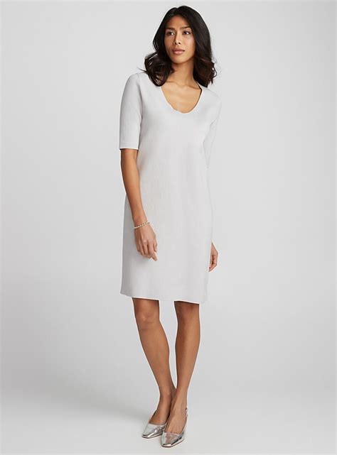 Minimalist Knit Dress Contemporaine Shop Work Dresses Simons Dresses For Work Work Wear