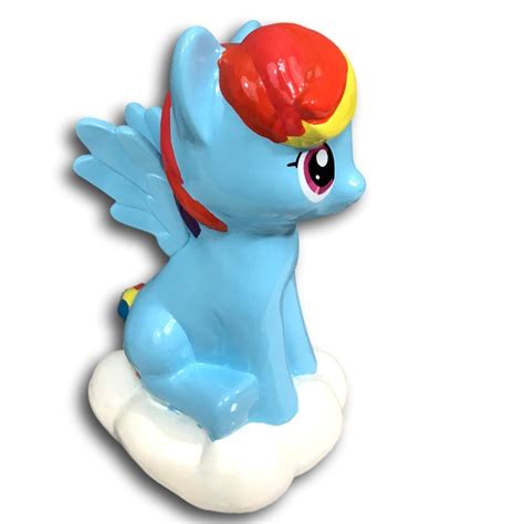 New My Little Pony The Movie Rainbow Dash Ceramic Piggy Bank