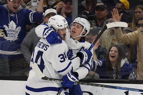 Toronto Maple Leafs Marner And Matthews In A League Of Their Own