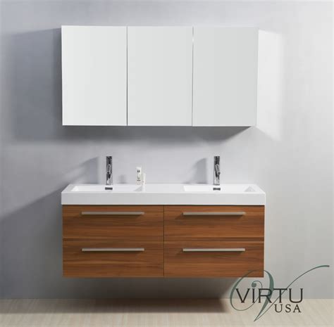 More than 35 inch (54). 54 Inch Double Sink Bathroom Vanity with Soft Closing ...