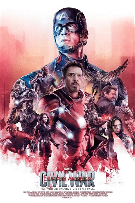 Capitán América Civil War Póster De Posterposse