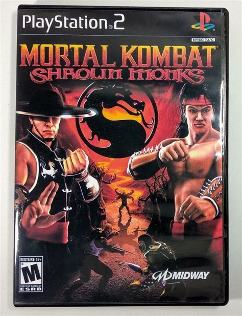 Mortal Kombat Shaolin Monks Repro Pacth Ps2 Sebo Dos Games 10 Anos