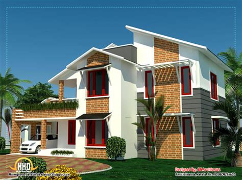 4 Bedroom Sloping Roof House In Kerala 2354 Sq Ft Home Appliance