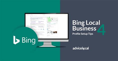 Four Bing Local Business Profile Setup Tips Advice Local