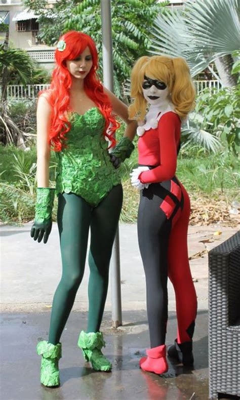 Poison Ivy And Harley Quinn From Batman By Dollk On Deviantart