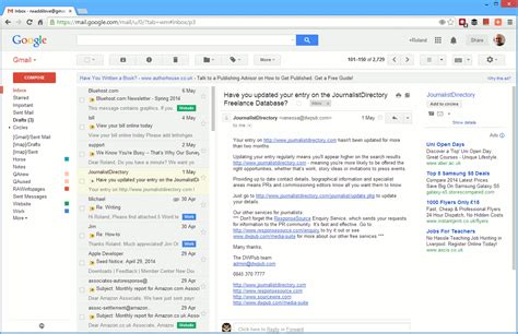 Add A Gmail Preview Pabe To View The Inbox And Message