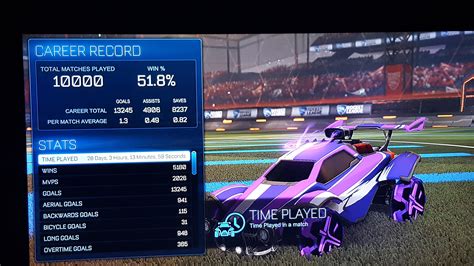 So Ive Played My 10000th Rocket League Match Today Rrocketleague