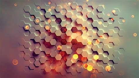 Hd Wallpaper Hexagon Abstract Hd 4k Geometric Shape No People