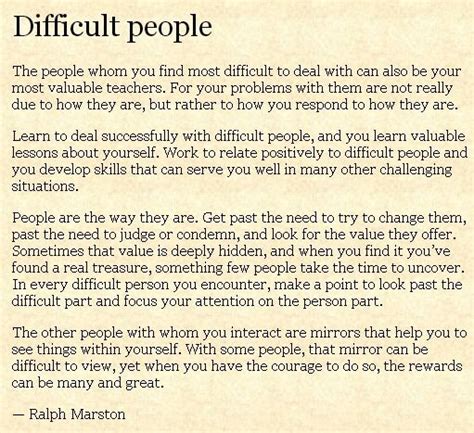 Dealing With Difficult People Quotes Shortquotescc