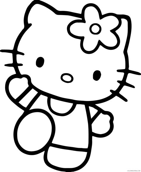 Hello Kitty Wedding Coloring Page Coloring Pages