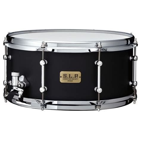 Tama Snare Drum Lkp1465 Fbk Slp 14x65 Snare Dynamic Kapur Flat