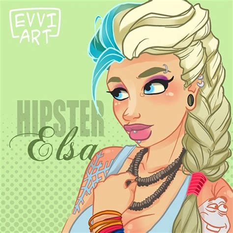 This Artist Reimagined Disney Princesses With Tattoos And Piercings