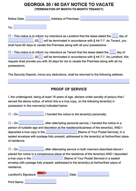 Letter to tenant to vacant due to sale of home. 60 Day Notice To Vacate California Form - slidedocnow