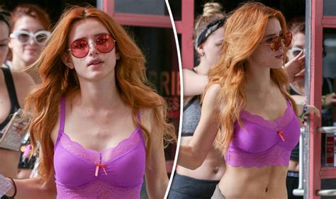 Rising Star Bella Thorne Puts On A Busty Display In Very Racy Crop Top Celebrity News