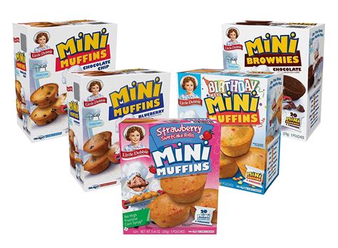 Little Debbie Mini Muffin Variety Bundle 1 Box Each Of Mini Brownies Chocolate