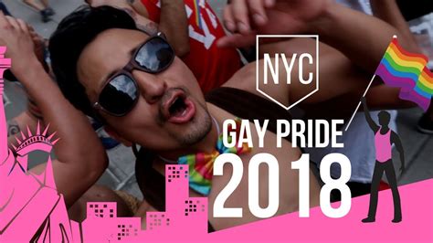 Gay Pride Parade Nyc 2018 Manhattan Youtube
