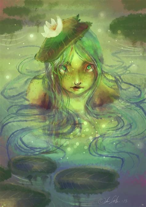 Nymph By ~fukairi On Deviantart Young Adult Fantasy Water Nymphs Pirate Woman Dryads Fantasy