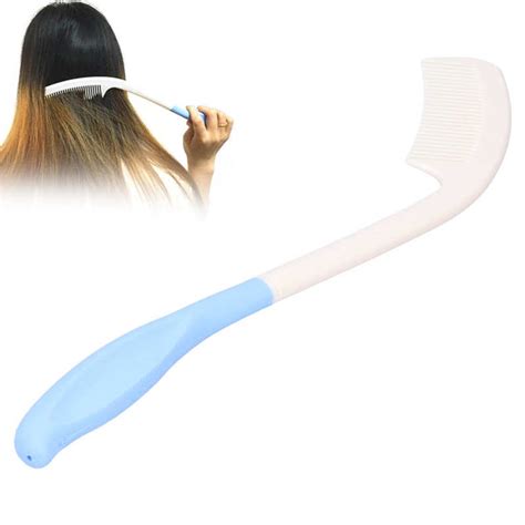 Long Handle Comb Long Handle Hair Brush Anti Slip Grandado