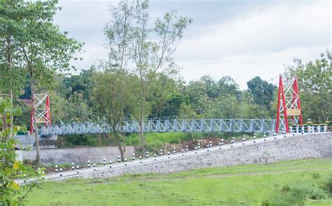 Dua Jembatan Baru Di Sleman Yogyakarta Rampung Dukung Kelancaran