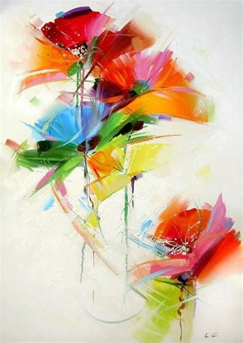 40 More Abstract Painting Ideas For Beginners Abstract Flower