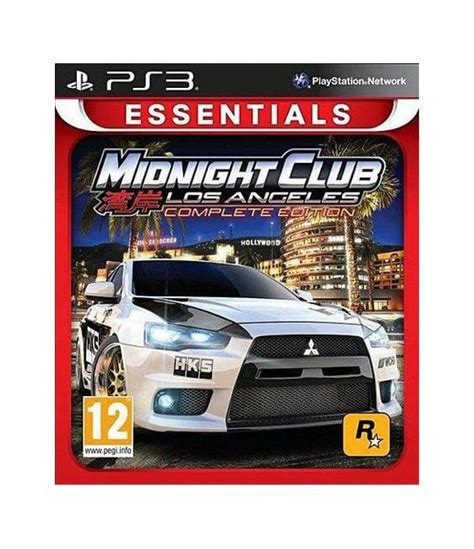 Midnight Club Los Angeles Complete Edition Ps3 Playd Twisted Realms