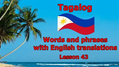 Learn Tagalog Part 43 Demonstrative Pronouns Youtube