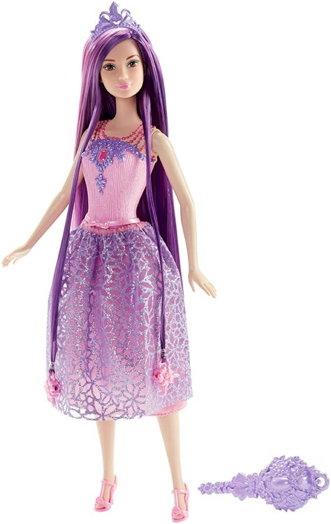 Strawberry and five of her classic friends each got a makeover with new clothes, hair, and eyes. Barbie® Endless Hair Kingdom™ Doll Purple