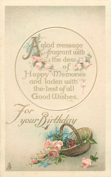 Birthday Happy Birthday Vintage Happy Birthday Wishes Cards Happy