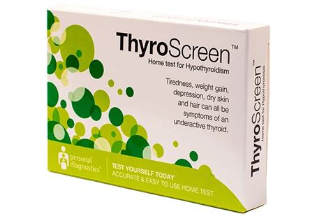Home Thyroid Test Kit For Underactive Thyroid Hypothyroidism