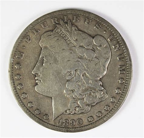 1890 Cc Morgan Silver Dollar R Howard Collectibles