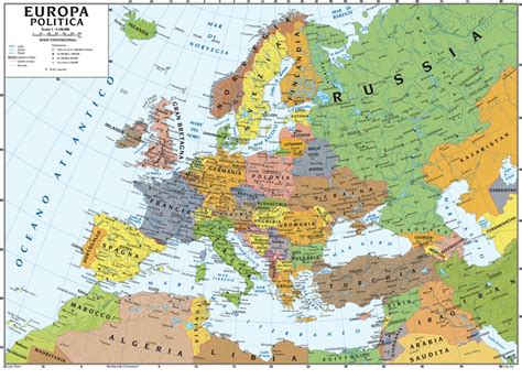 Cartina Geografica Europa