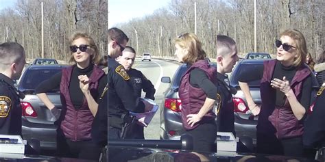 Police Commissioner Karen Attempts To Bully Police During Traffic Stop
