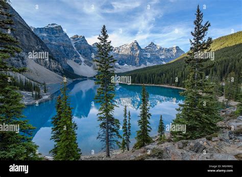 Moraine Lake Valley Of The Ten Peaks Banff National Park Alberta