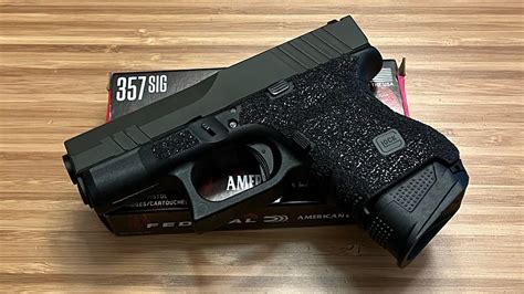 Glock 33 357 Sig Review Youtube