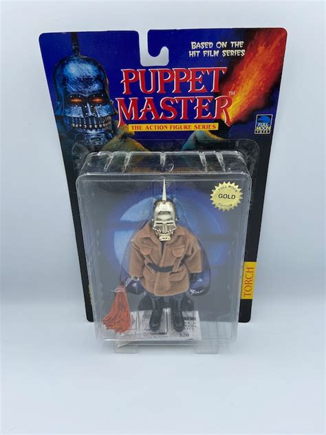 Full Moon Puppet Master Torch Brown Jacket Gold Edition Etsy