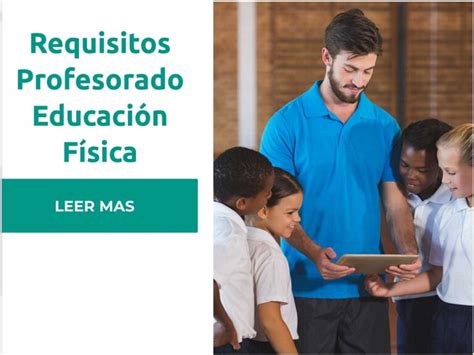 Requisitos para ser profesor de Educación Física