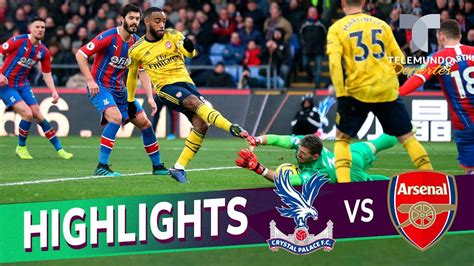 Crystal Palace Vs Arsenal 1 1 Goals And Highlights Premier League