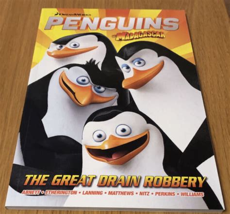 Penguins Of Madagascar The Great Drain Robbery By Dan Abnett New Ebay