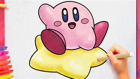 Como Dibujar A Kirby Paso A Paso Facil Youtube